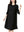 Black Sleek Loose Pearl Dress