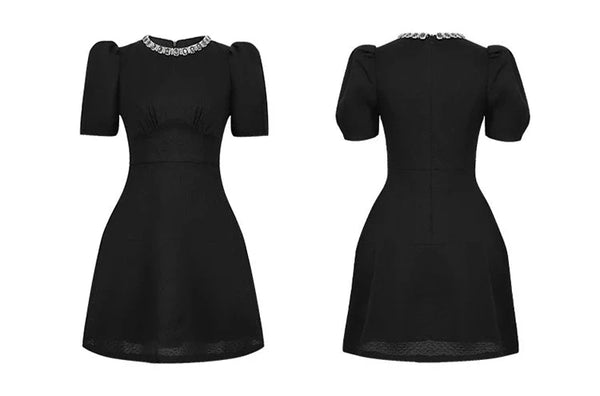 Black Mini Dress A Line