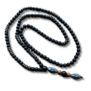 Black Pearl Necklace For Men