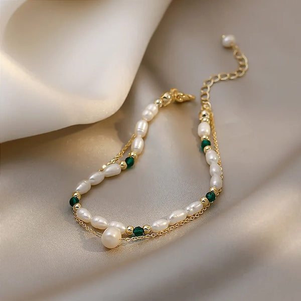 Double-layer Pearl Bracelet