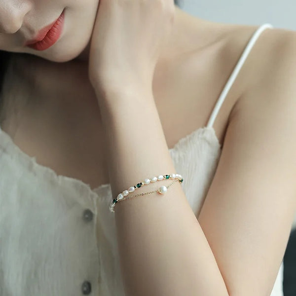 Double-layer Pearl Bracelet