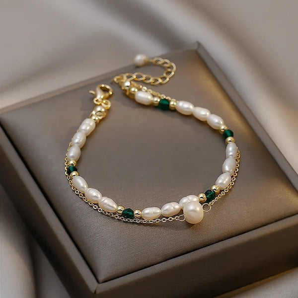 Double-layer Pearl Bracelet