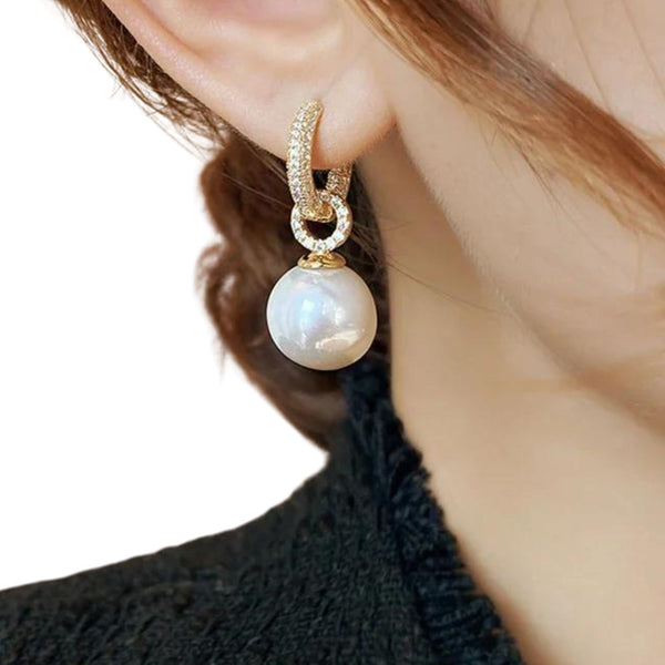 Earrings Pearl Drop