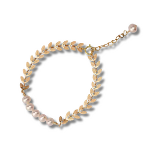 Elegant Ear Of Wheat Pearl Bracelet