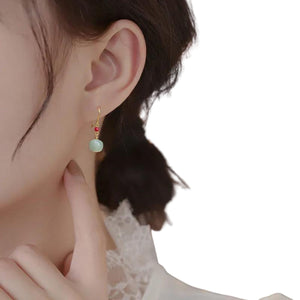 Ethnic Fashion Pearl Drop Earrings