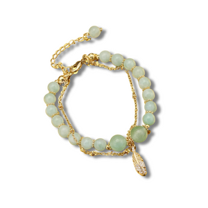 Green Pearl Bracelet