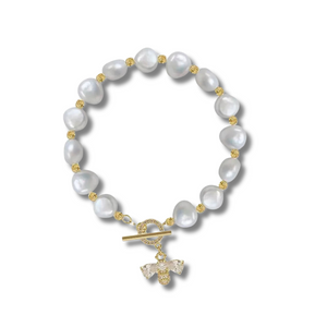 Honeybee Shiny Pearl Ladies Bracelet