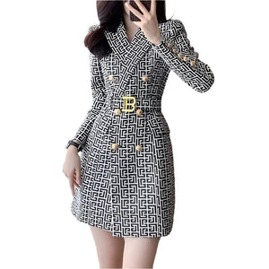 Long Sleeve Workwear Dress