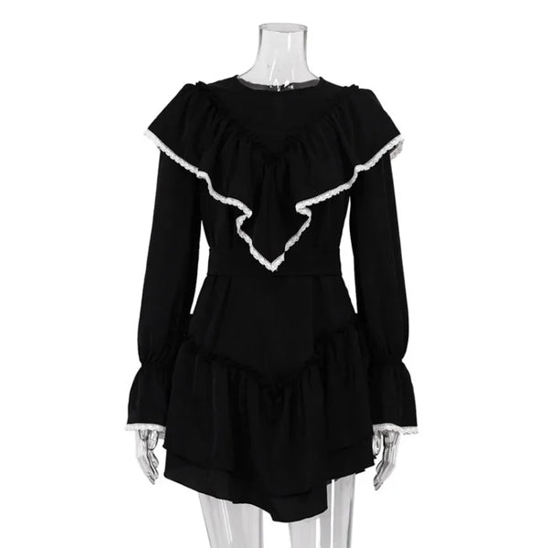 Mini Black Cocktail Dress 