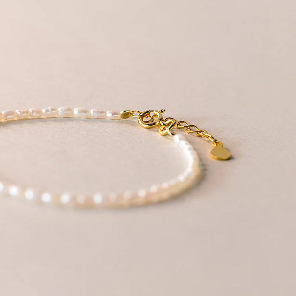 Mini Rice Pearl Bracelet