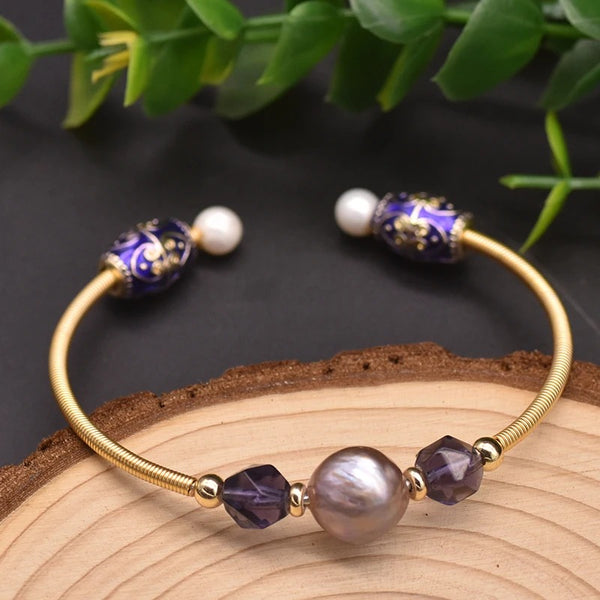 Pearl Cuff Design Bracelet