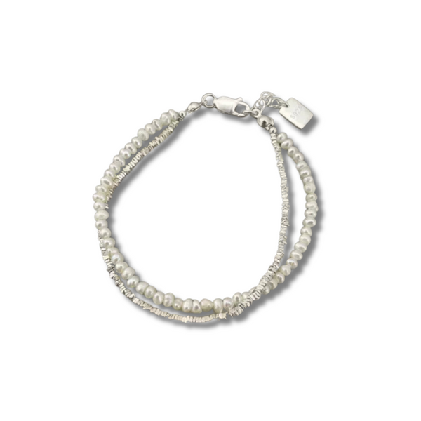 Pearl Double Strand Bracelet