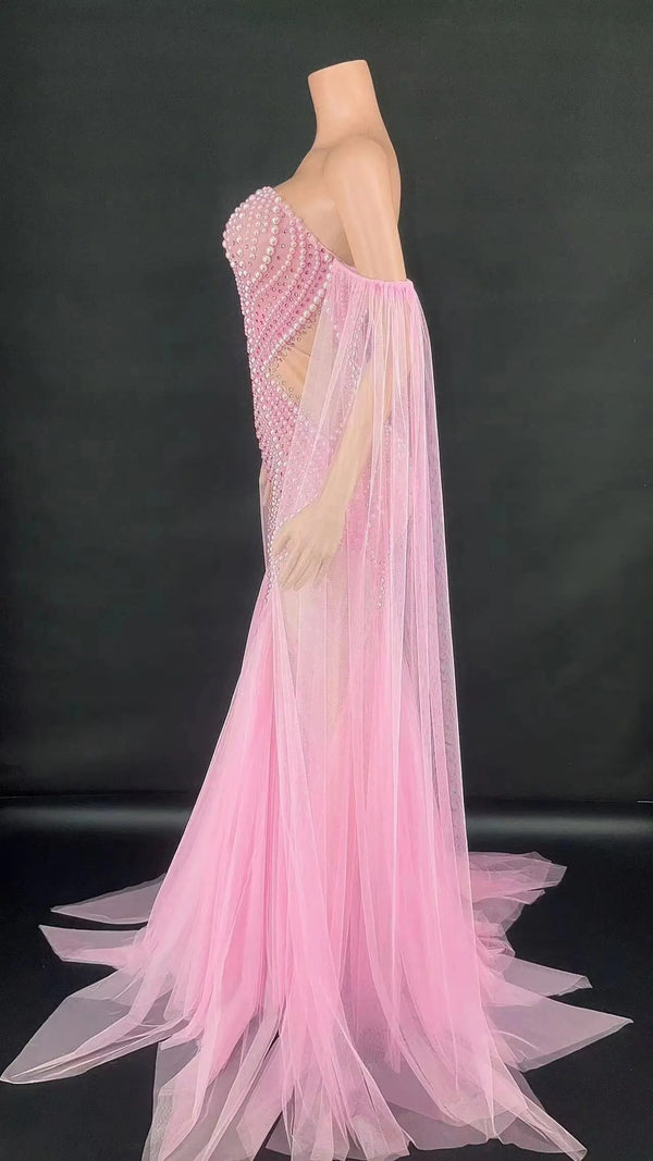 Pink Pearl Dress