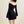 Bold Black Cut Out Heart Mini Dress 