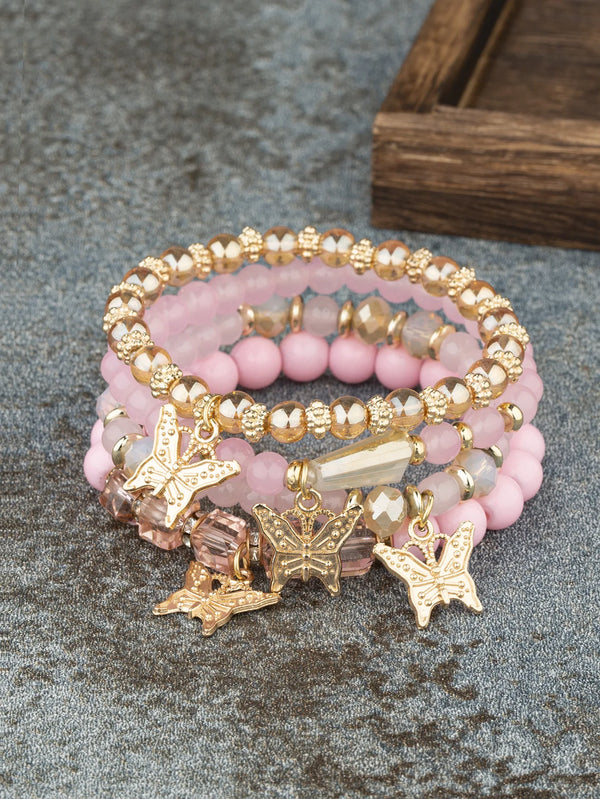 Butterfly Pearl Bracelet