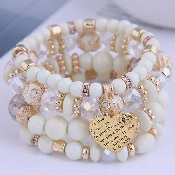 Bohemian Love Pearl Bracelets