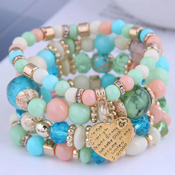 Bohemian Love Pearl Bracelets