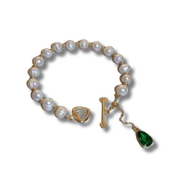 Simple Pearl Bracelet Bangle