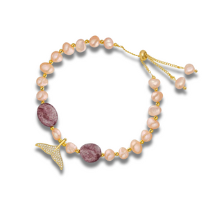 Sweet Fish Tail Pearl Ladies Bracelet