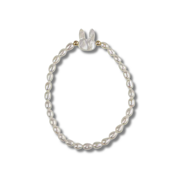 Sweet Rabbit Pearl Bracelet