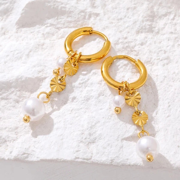 Baroque Pearl Earrings Drop