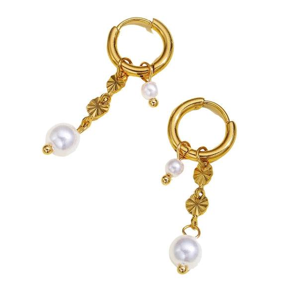 Baroque Pearl Earrings Drop