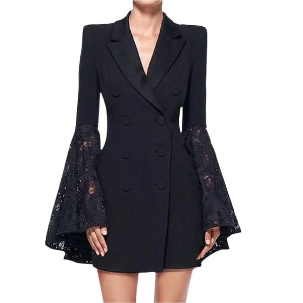 Black Blazer Mini Dress 