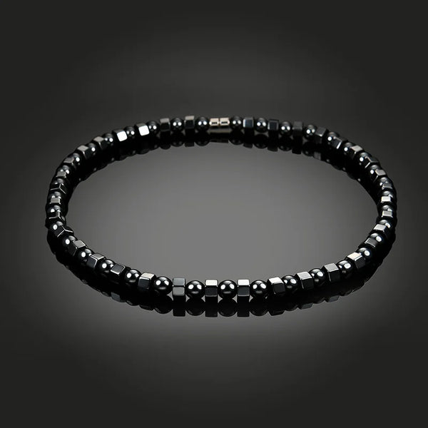 Black Pearl Mens Necklace