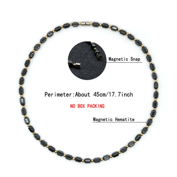 Black Pearl Mens Necklace