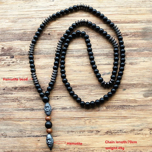 Black Pearl Necklace For Men