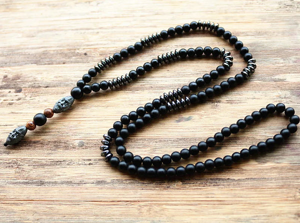 Black Pearl Necklace For Men