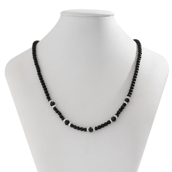 Black Pearl Necklace Mens