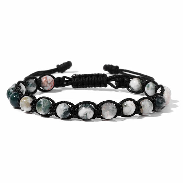 Black Rope Pearl Bracelets