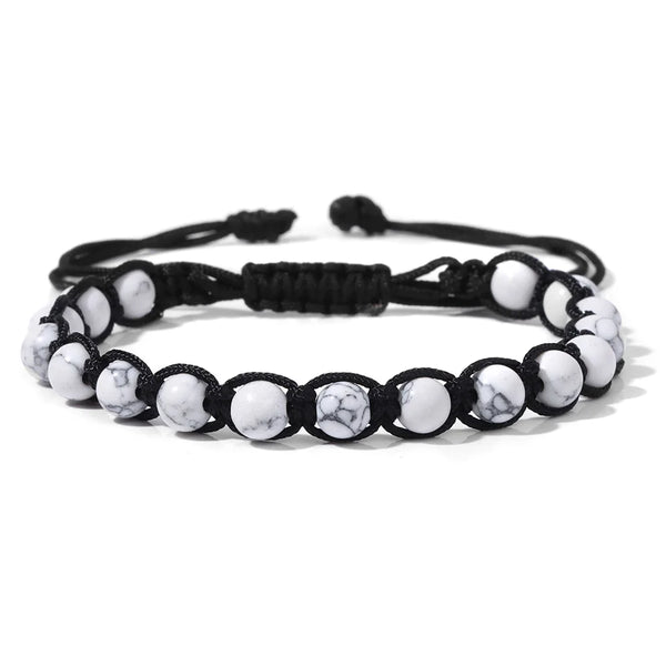 Black Rope Pearl Bracelets