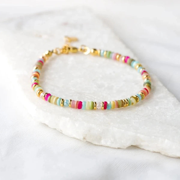 Boho Colorful Pearl Bracelets