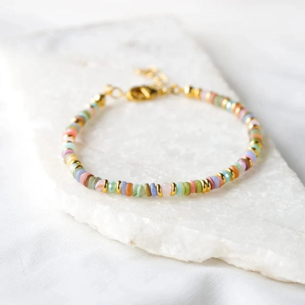 Boho Colorful Pearl Bracelets