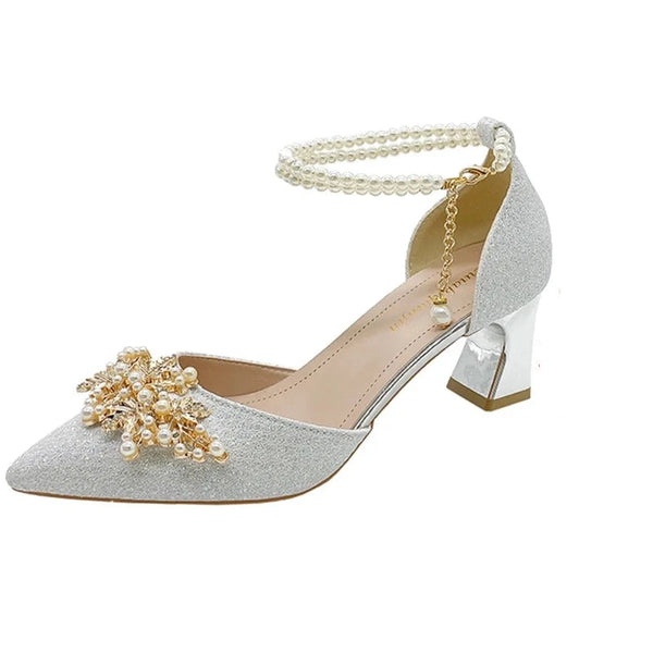 Bridal Pearl Heels