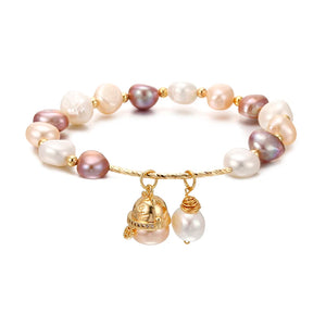 Cat Baroque Pearl Bracelet