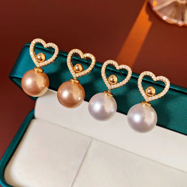 Charm Pearl Drop Earring