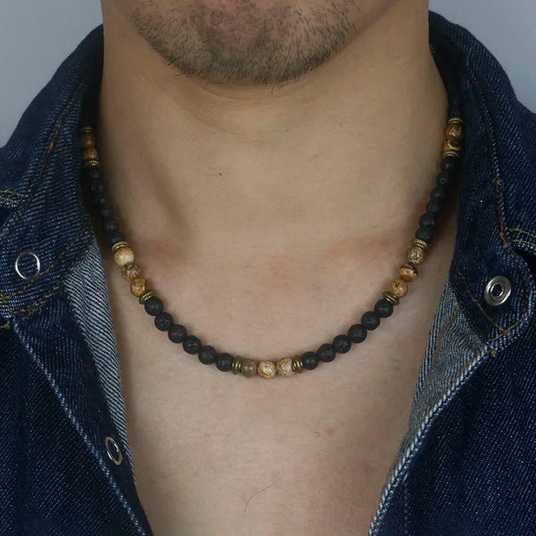 Choker Pearl Necklace For Men