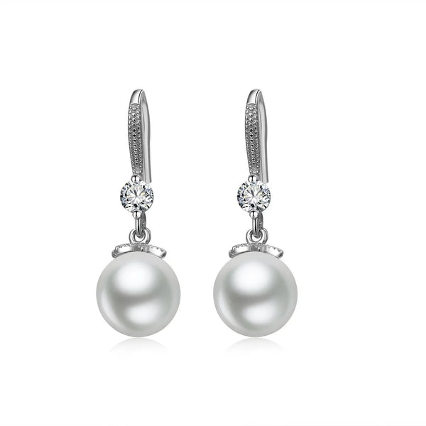 Dangle Pearls Drops Earrings