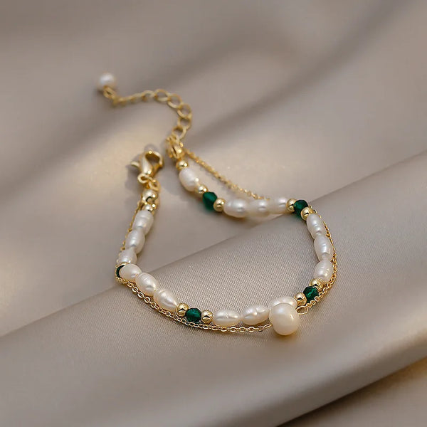 Double-layer Pearl Bracelet