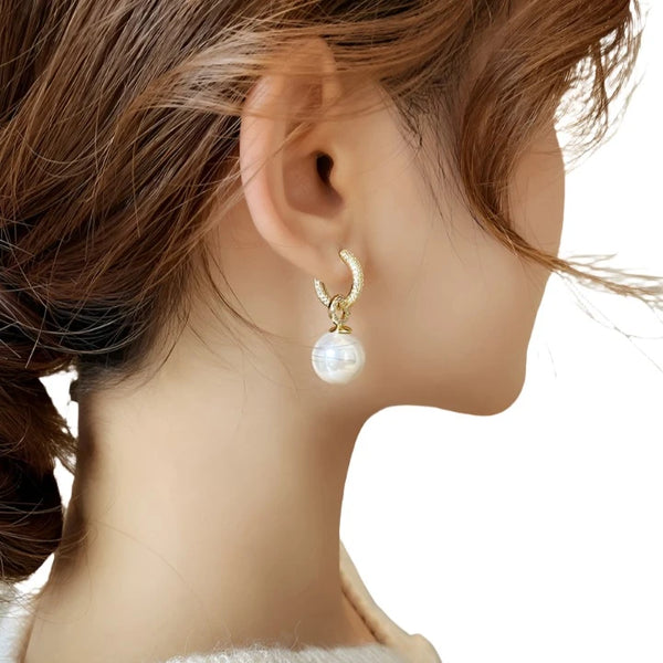 Drop Earrings Pearl