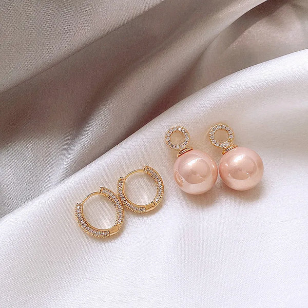 Drop Earrings Pearl