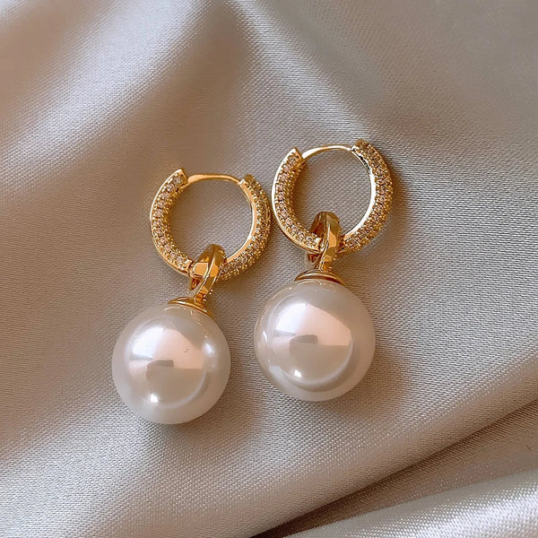 Drop Earrings Pearl