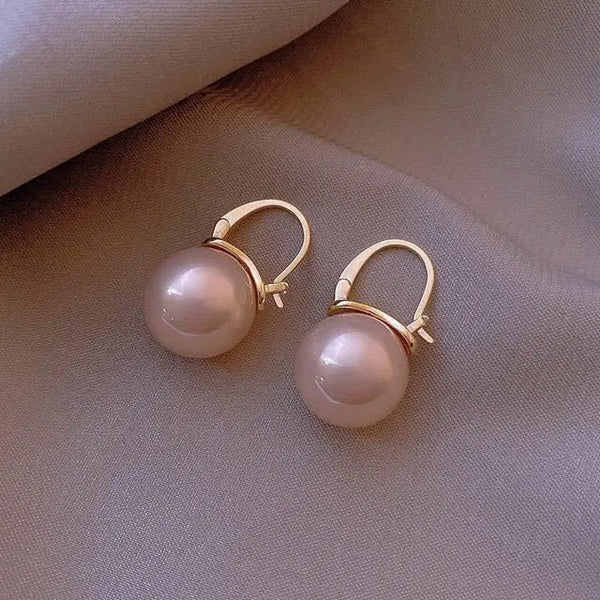 Drop Pearl Earrings