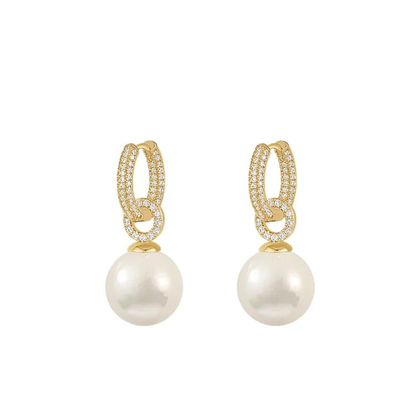 Earrings Pearl Drop