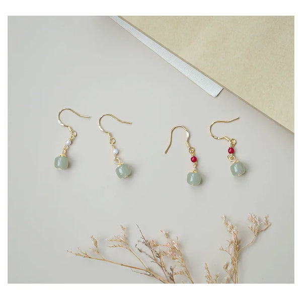 Ethnic Fashion Pearl Drop Earrings