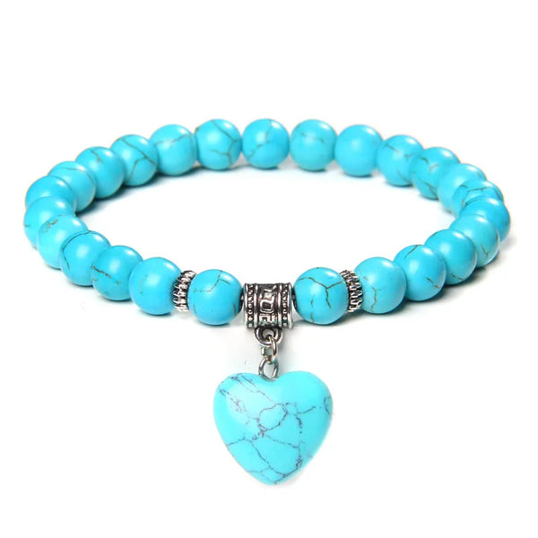 Heart Shape Pearl Beaded Bracelets