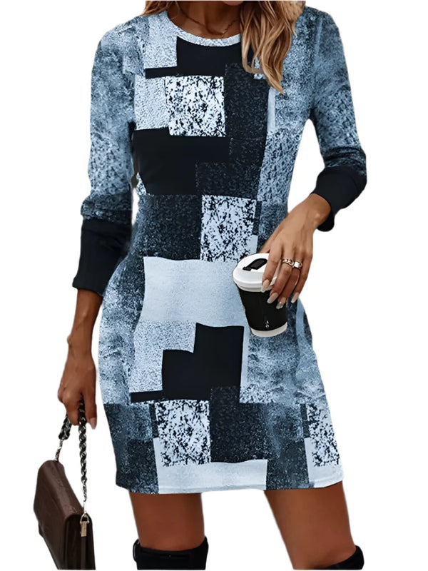 Long Sleeve Casual Dress